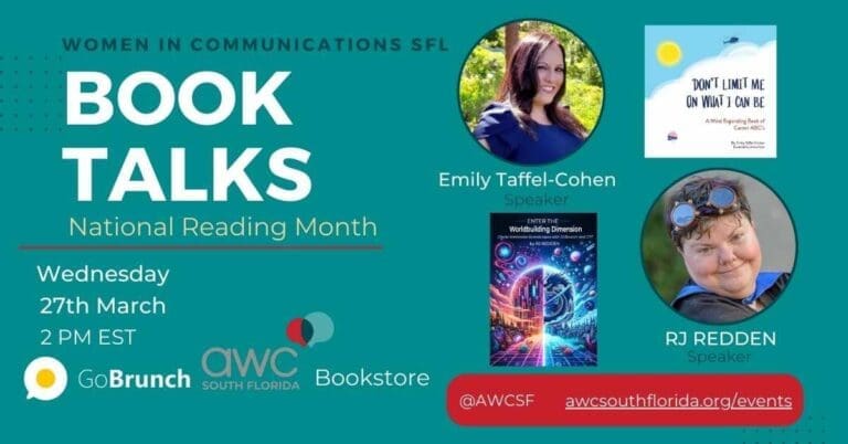 National Reading Month: Virtual Author Readings & AWCSF Bookstore Experiential Experience.