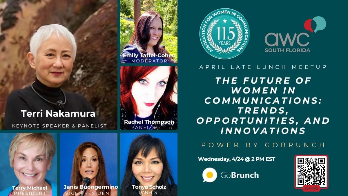 April Event WOMEN In Communications