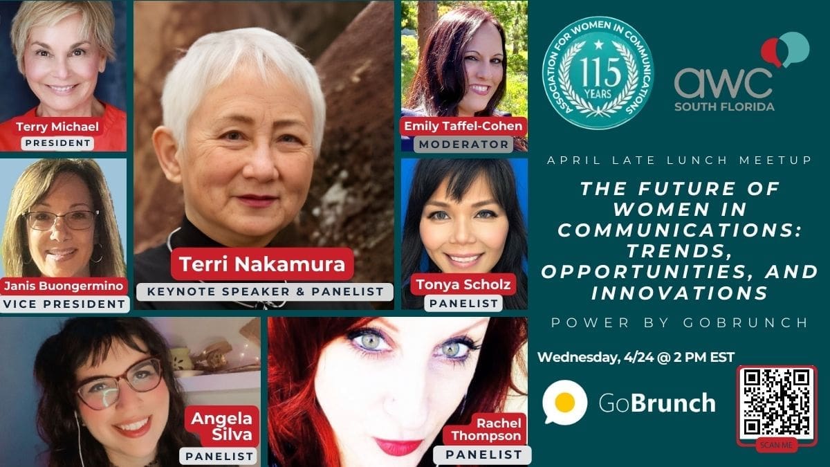April Event WOMEN In Communications: The Future of Women in Communications: Trends, Opportunities, and Innovations